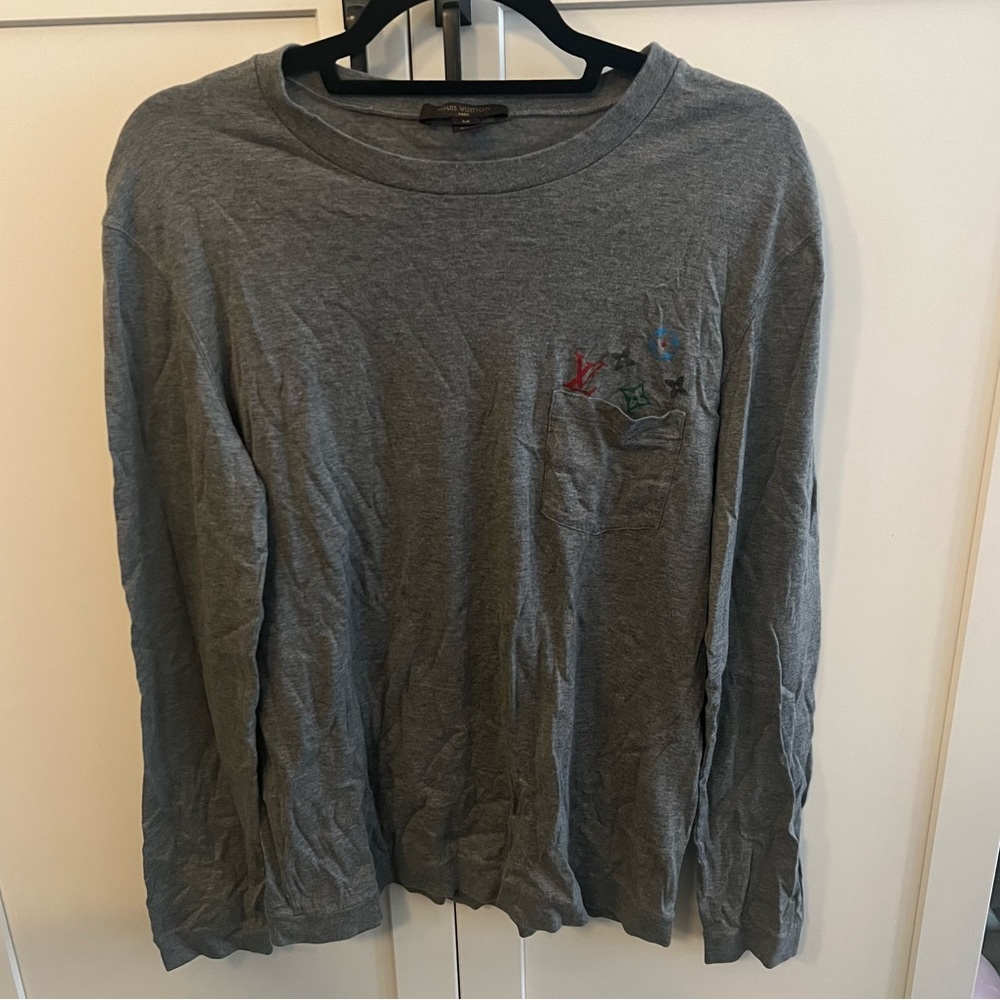 Louis Vuitton Longsleeve Pocket T- Shirt